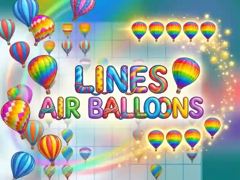 Gêm Lines Air Balloons ar-lein