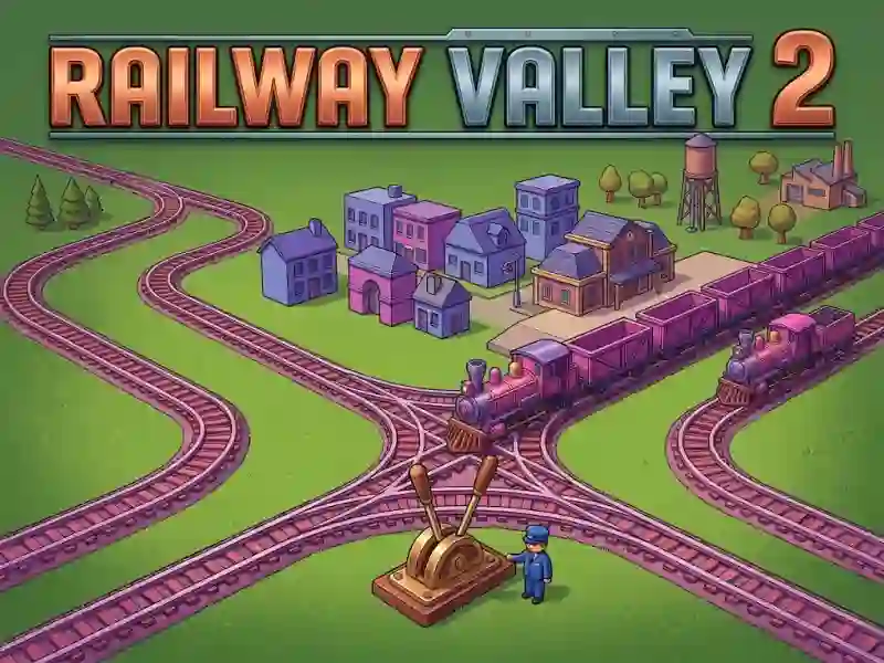 Cluiche Railway Valley 2 ar líne