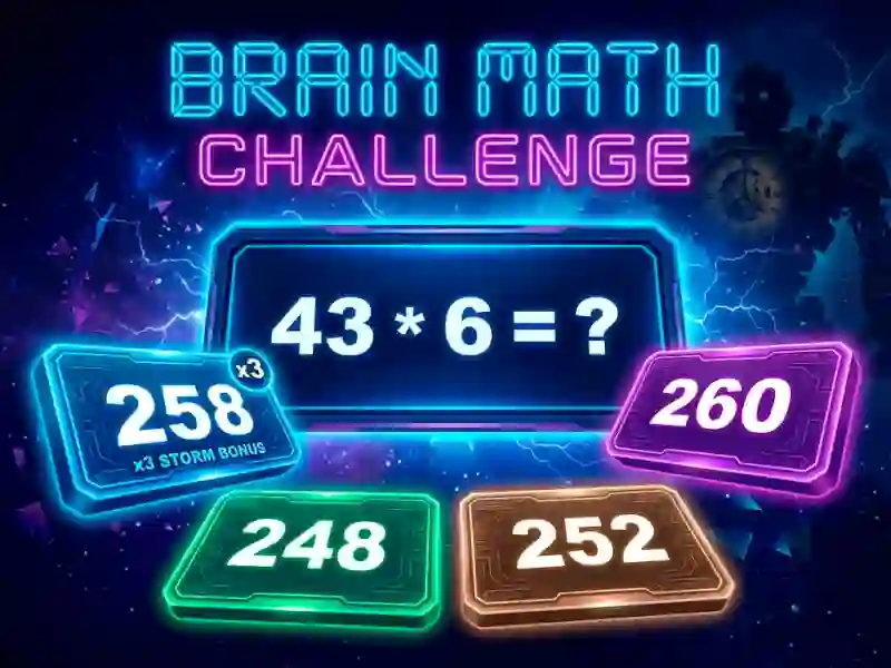 Brain Math Challenge — lojë online falas