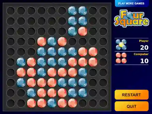 Four Square — free online game