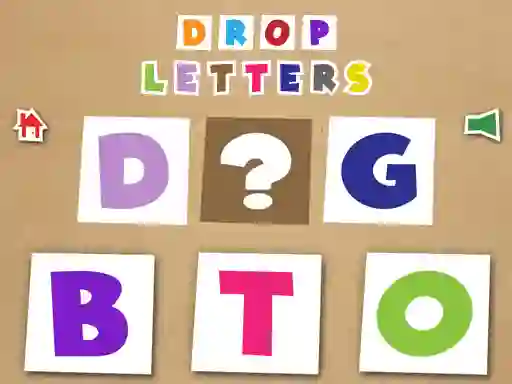 Drop Letters — free online game