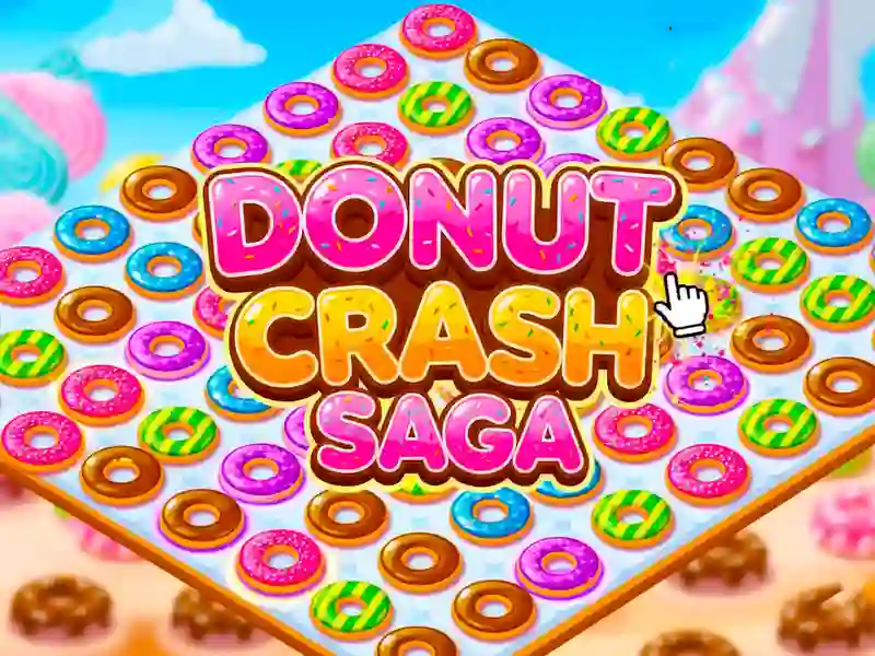 Donut Crash Saga เกมออนไลน์ฟรี