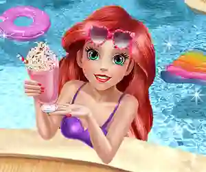 Játék Mermaid Princess Pool Time online