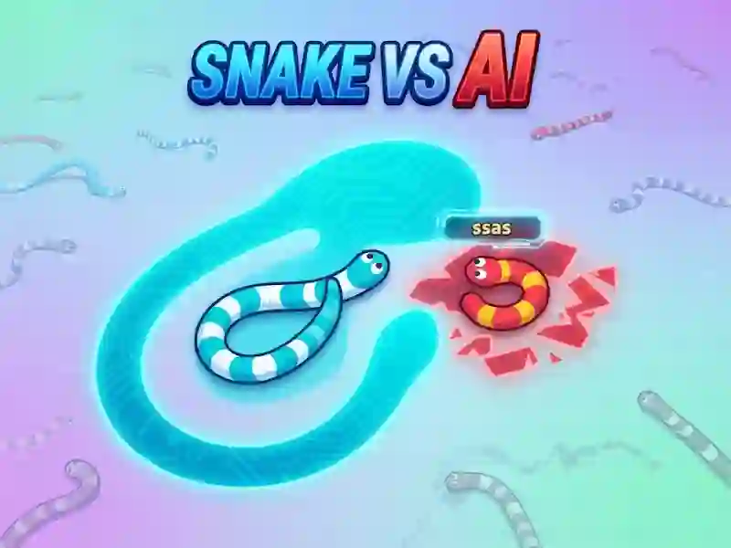 Cluiche Snake VS AI ar líne