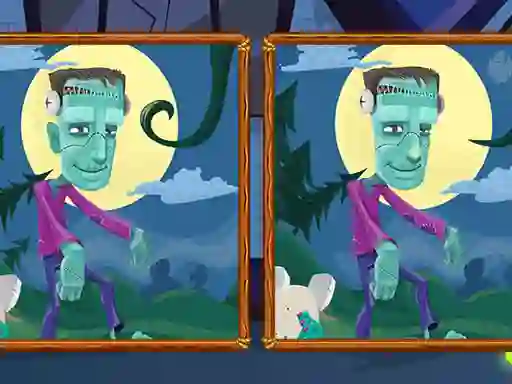 Halloween Find the Differences — free online game