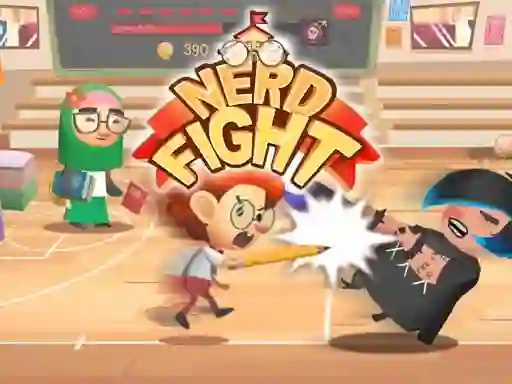 Гульня Nerd Fight онлайн