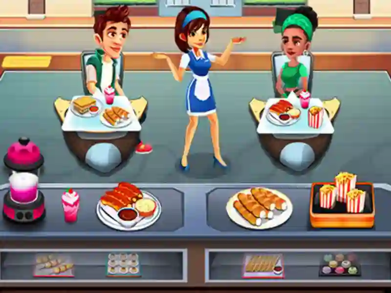 Cooking Cafe Food Chef — free online game