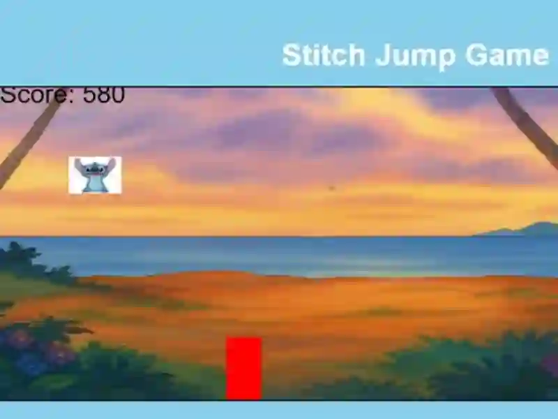 Гаме Stitch Jump Game онлајн