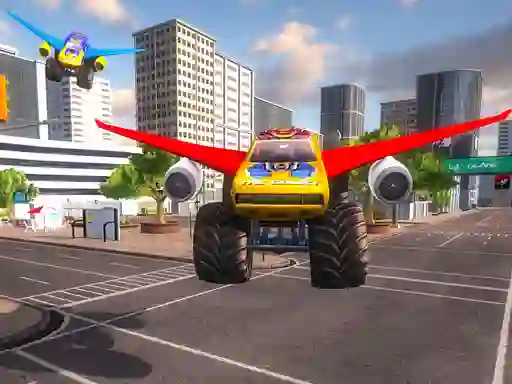 Real Flying Truck Simulator 3d — free online game