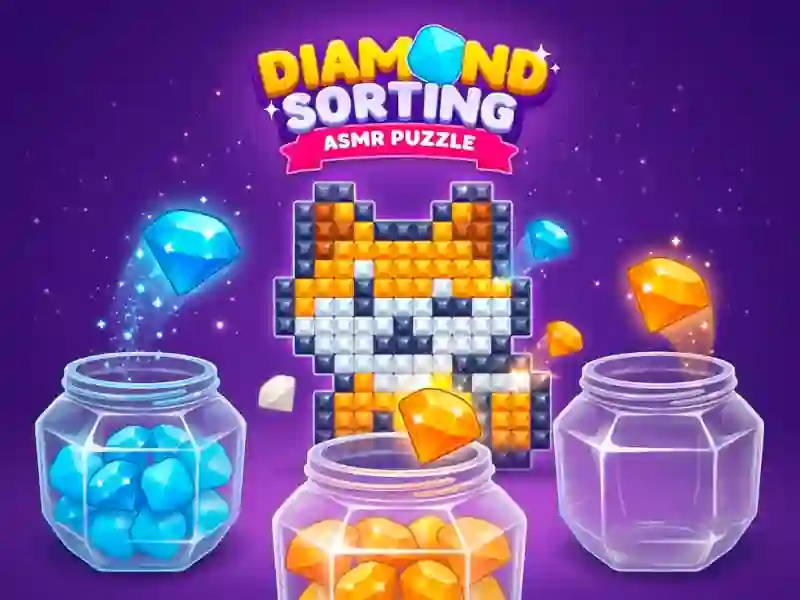 Diamond Sorting ASMR Puzzle — मुफ्त ऑनलाइन गेम