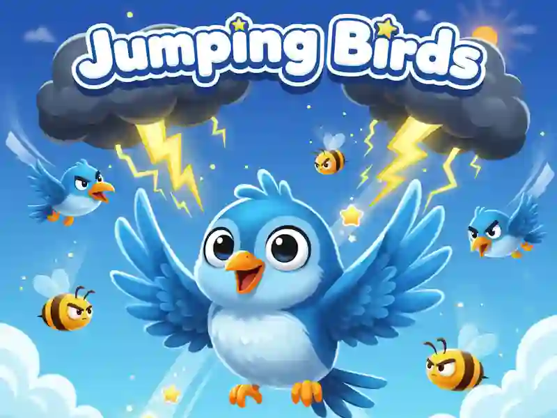 Gêm Jumping Birds ar-lein