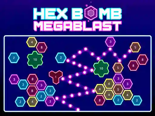 Hex bomb Megablast — free online game