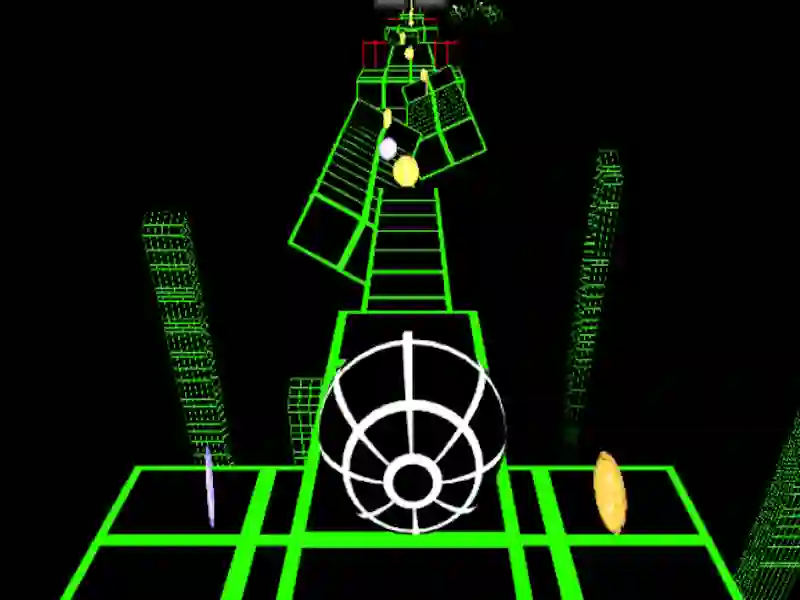 Neon Ball Slope — free online game