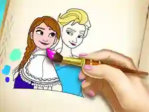 Ice Kingdom Coloring Book — free online game