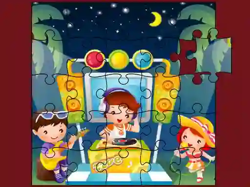 Cute Little Kids Jigsaw — free online game