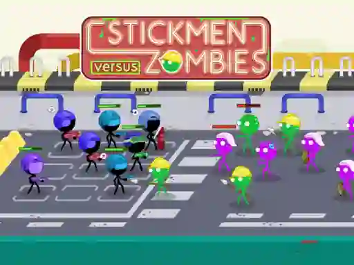 Stickmen Versus Zombies — free online game