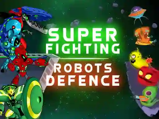 Super Fighting Robots Defense — free online game