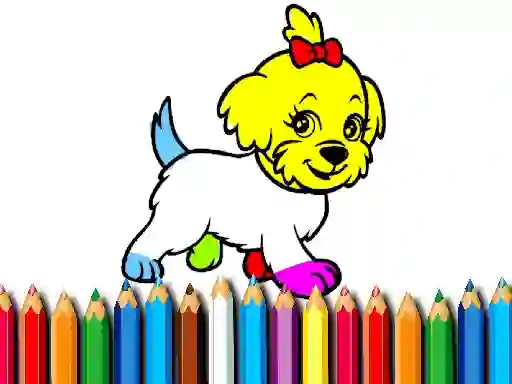 Back To School: Doggy Coloring Book — free online game