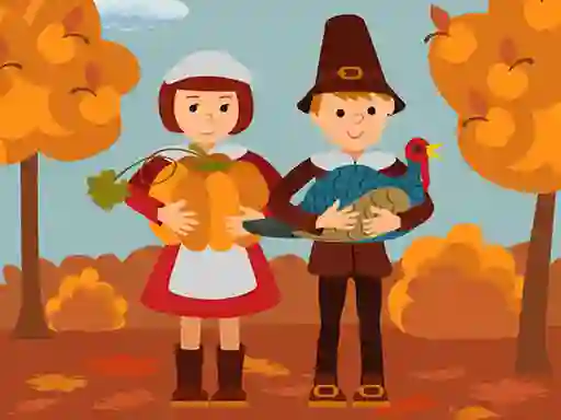 Thanksgiving Jigsaw — free online game