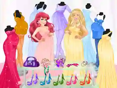 Pregnant Princesses Fashion Outfits — free online game