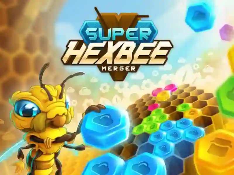 Super Hexbee Merger — δωρεάν online παιχνίδι