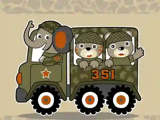 Army Weapon Vehicles Match 3 — free online game