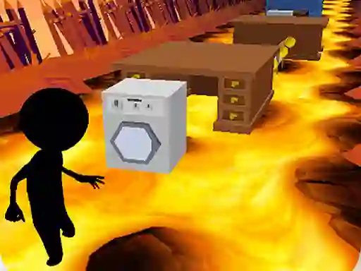 Floor Is Lava Runner — free online game