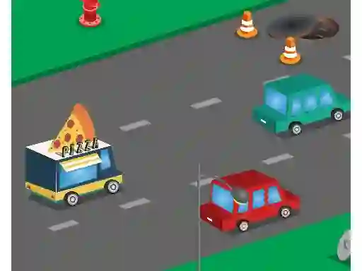 Food Rush Traffic — free online game
