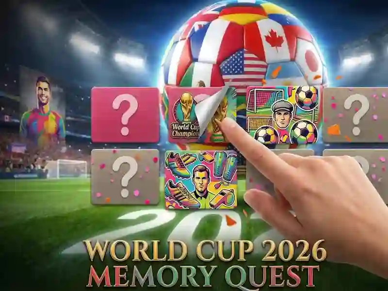 World Cup 2026 Memory Quest — 무료 온라인 게임