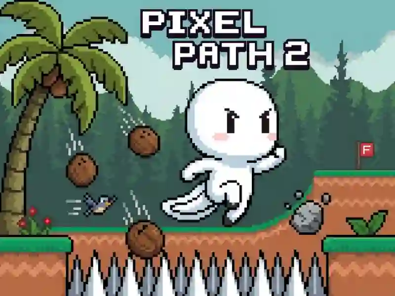 Pixel Path 2 — bezmaksas tiešsaistes spēle