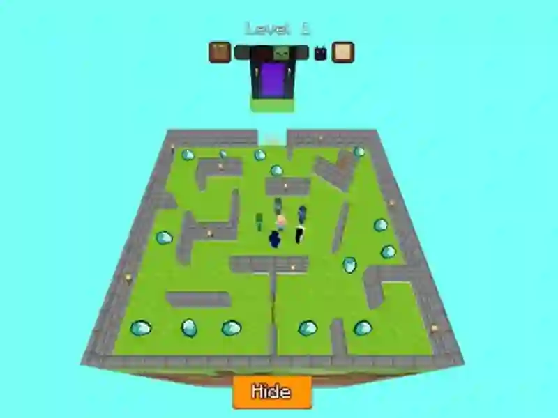 Hide And Seek In Block Craft — free online game