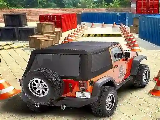 Ultimate Monster Jeep Parking Game — free online game