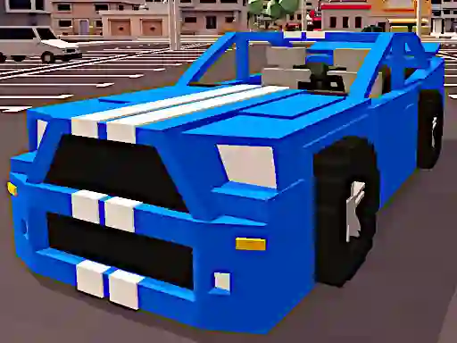 Cubic Cars Highway — free online game