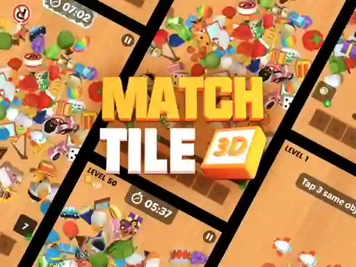 Match Tile 3d — free online game