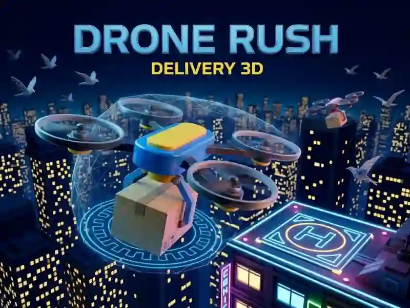 Drone Rush Delivery 3D — δωρεάν online παιχνίδι