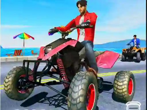 Quad Bike Traffic Racing Mania — free online game