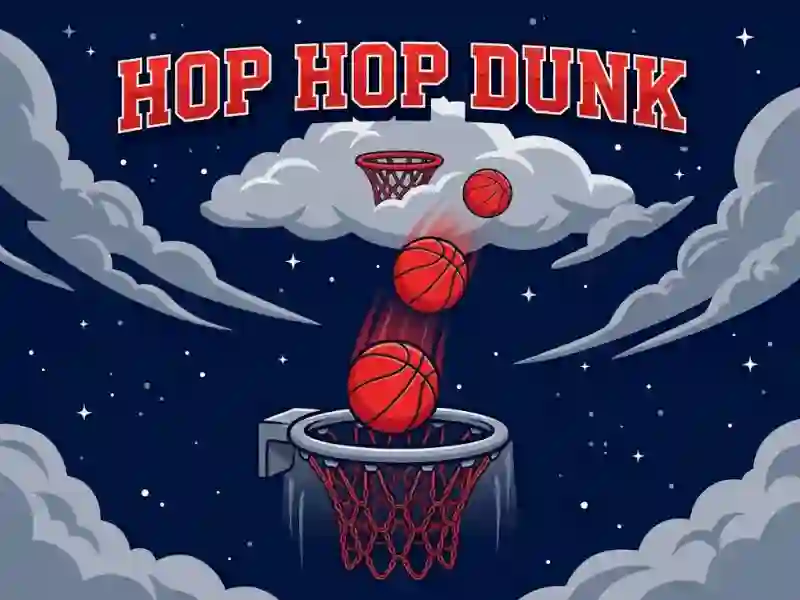 Hop Hop Dunk — δωρεάν online παιχνίδι