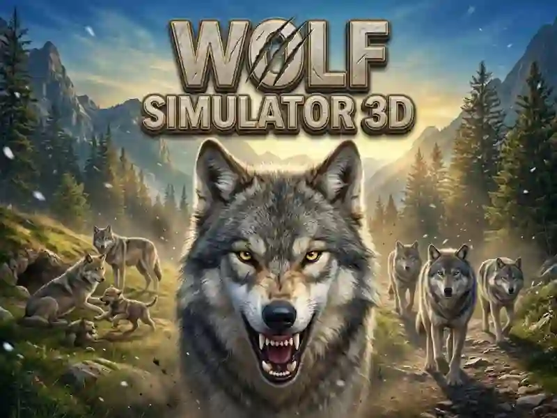 Wolf Simulator 3D — gioco online gratis