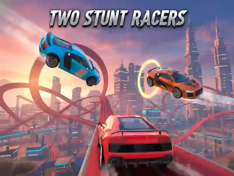 Two Stunt Racers — jogo online grátis