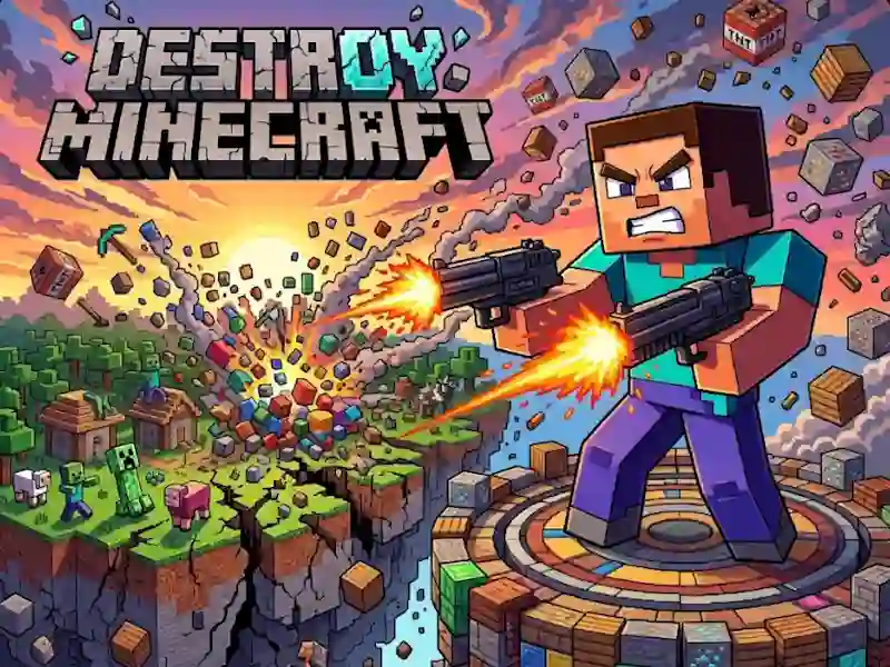 Игра Destroy Minecraft онлайн
