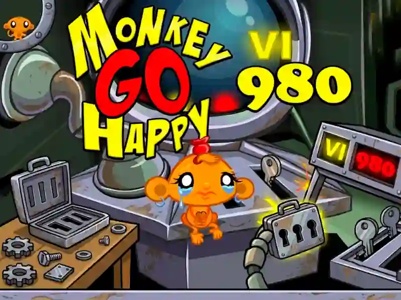 Monkey Go Happy Stage 980 — gratis online spil