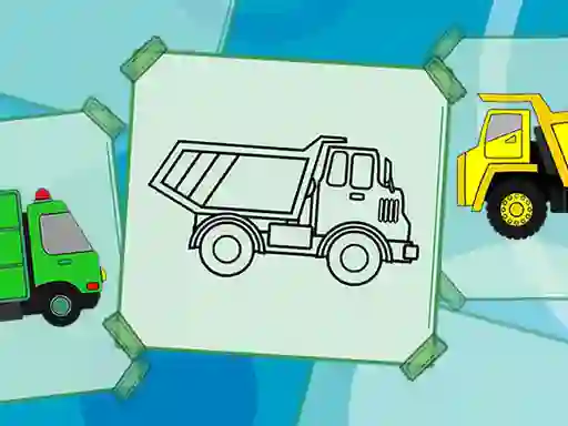 Truck Coloring Book — free online game