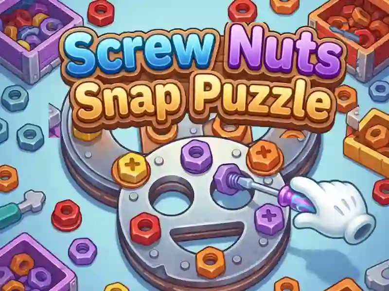 Jeu Screw Nuts Snap Puzzle en ligne