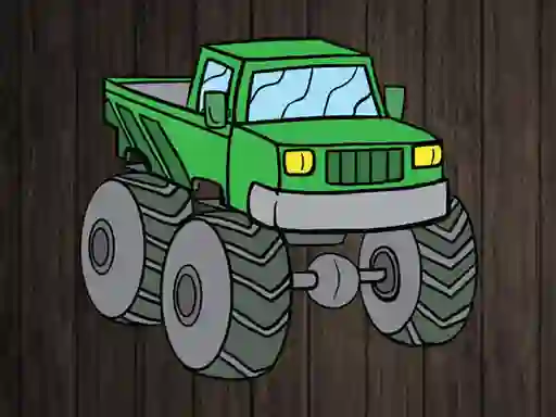 Monster Truck Jigsaw — free online game