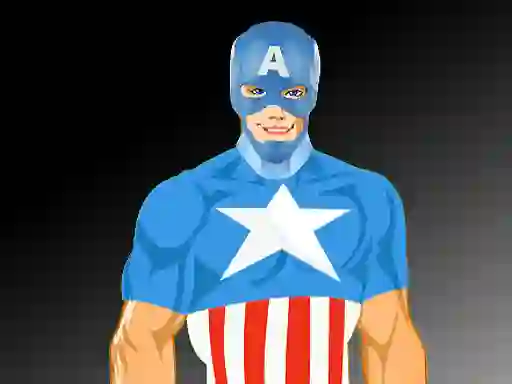 Captain America Dressup — free online game