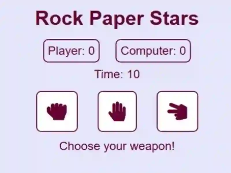 Rock Paper Stars — free online game