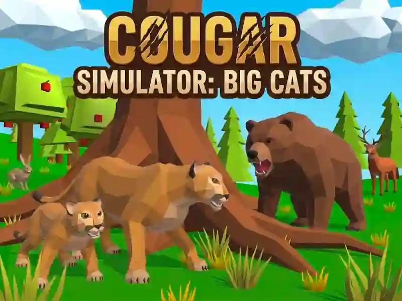 Trò chơi Cougar Simulator: Big Cats trực tuyến
