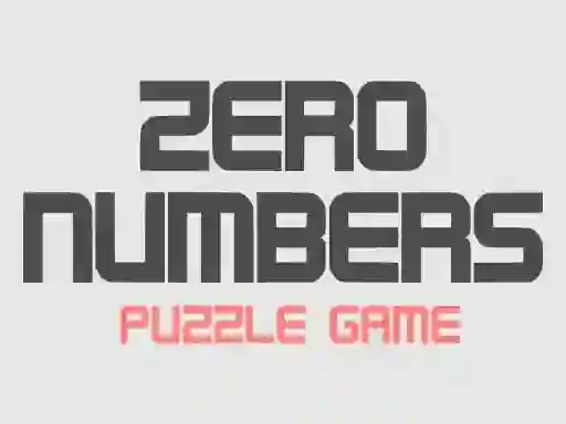 Zero Numbers Puzzle Game — free online game