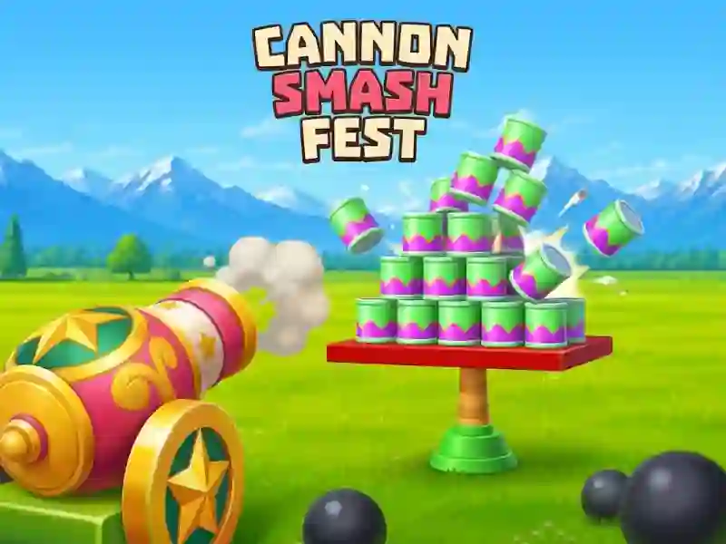 Cannon Smash Fest — मुफ्त ऑनलाइन गेम