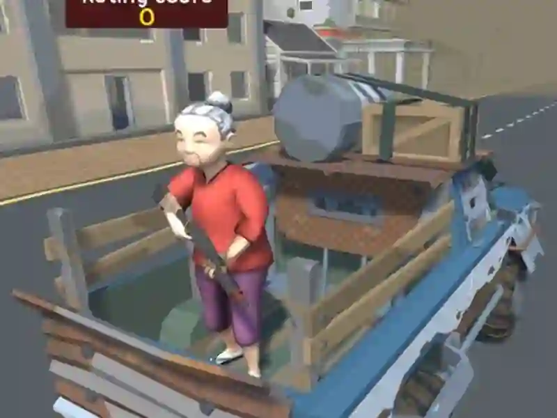Grandma with Machine Gun Apocalypsis — gratis online spil